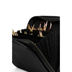 Muud - Voss - Luksus-etui til strikkepinde. Farve Sort