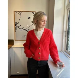 Petiteknit - Agnete Cardigan - Enkeltopskrift