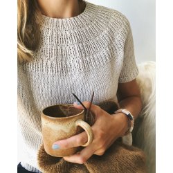 Petiteknit - Ankers Sommerbluse - Enkeltopskrift