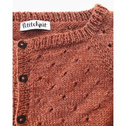 PetiteKnit - Annas Cardigan - My size - Enkeltopskrift