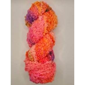 Handdyed - Bulky Alpaca Boucl� Fv. 117 Multi