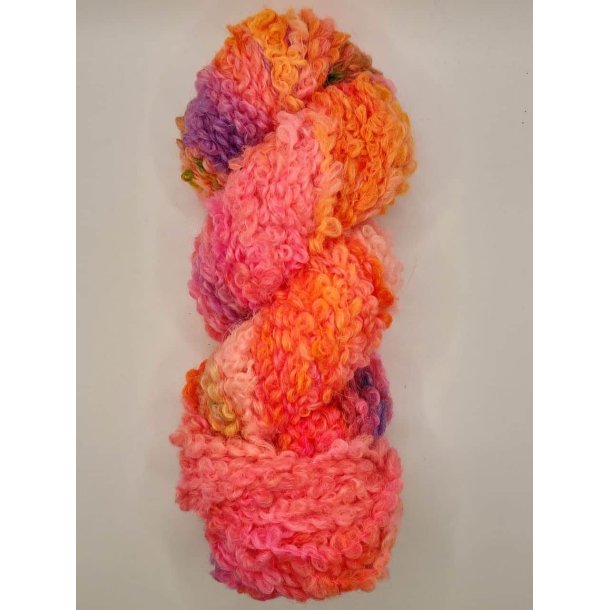 Handdyed - Bulky Alpaca Boucl Fv. 117 Multi