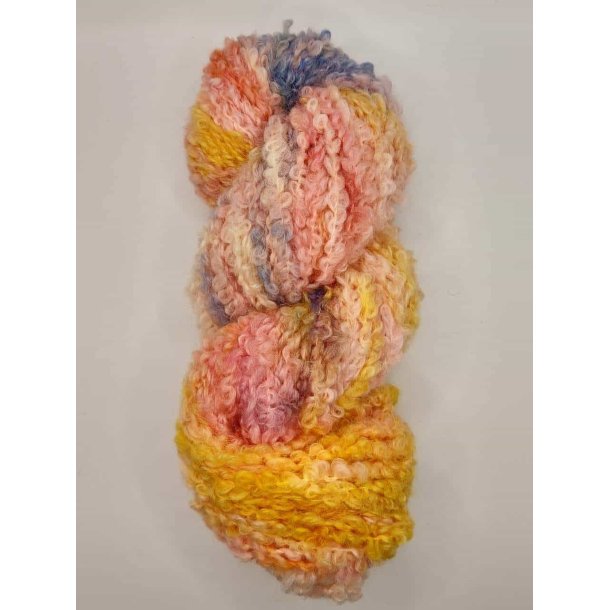 Handdyed - Bulky Alpaca Boucl Fv. 99 Multi