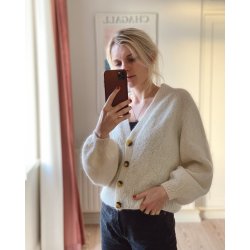 PetiteKnit - Balloncardigan - Enkeltopskrift