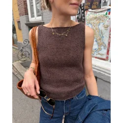 Petiteknit - Bea Top - Enkeltopskrift