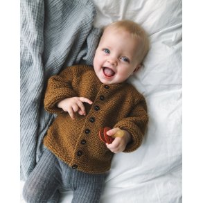 PetiteKnit - Begynderjakken - Enkeltopskrift