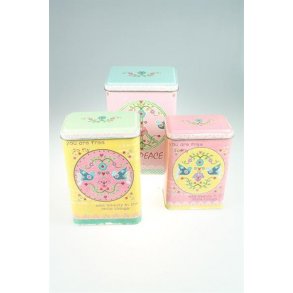 Metal Dser - St med 3 stk.