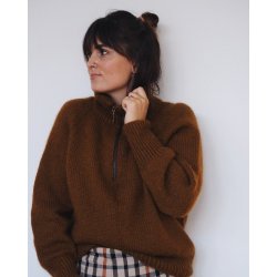 YKK Lynls 6mm Antik Messing 20 / 35 / 45 cm Chokolade Brun