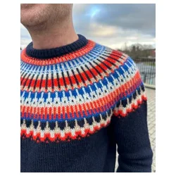 Petiteknit - Celeste Sweater Man - Enkeltopskrift