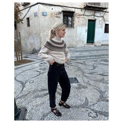 Petiteknit - Celeste Sweater - Enkeltopskrift