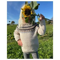 Petiteknit - Celeste Sweater Junior - Enkeltopskrift