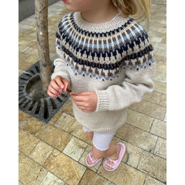 Petiteknit - Celeste Sweater Junior - Enkeltopskrift