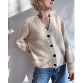 PetiteKnit - Champagne Cardigan - Enkeltopskrift