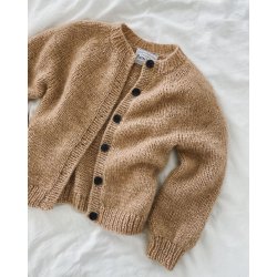 PetiteKnit - Novice Cardigan Junior - Chunky Edition - Enkeltopskrift