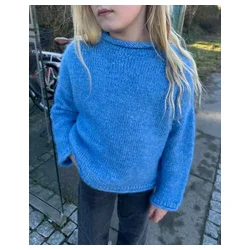 Petiteknit - Cloud Sweater Junior - Enkeltopskrift