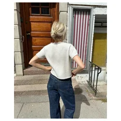 Petiteknit - Cloud Tee - Enkeltopskrift
