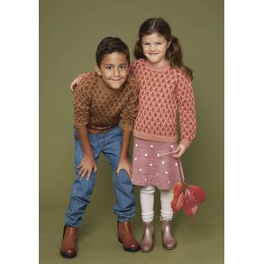 Sandnes Garn - CECILIE SKOG #3_1 RAGLANGENSER TIL BARN - Enkeltopskrift