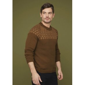 Sandnes Garn - CECILIE SKOG #3_5 RAGLANGENSER TIL HERRE - Enkeltopskrift