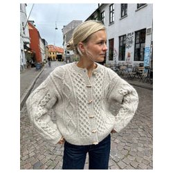 Petiteknit - Dagmar Jacket - Enkeltopskrift