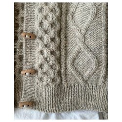 Petiteknit - Dagmar Jacket - Enkeltopskrift