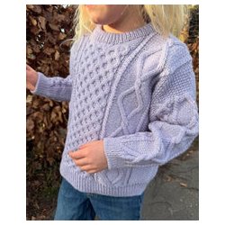 Petiteknit - Dagmar Sweater Junior - Enkeltopskrift
