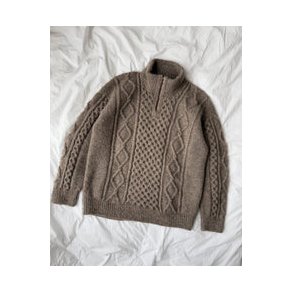 PetiteKnit - Dagmar Zipper Sweater Man - Enkeltopskrift