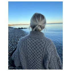 Petiteknit - Dagmar Zipper Sweater - Enkeltopskrift