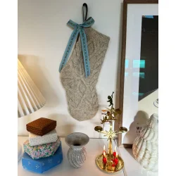 Petiteknit - December Stocking - Enkeltopskrift