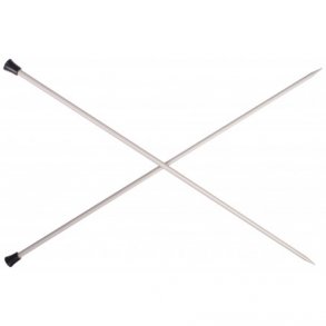 Basic - Strikkepinde Aluminium 35 cm