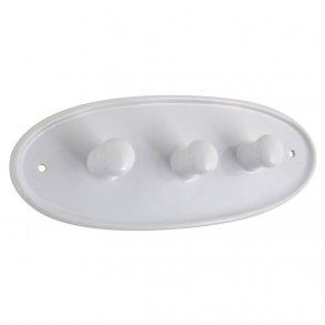 Knage Mynte 3 Kroge - Pure White.