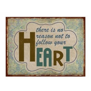 Metalskilt - There is no reason..  (Nr 224)