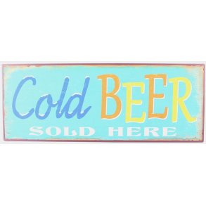 Barskilt - B25 - Cold beer sold here.