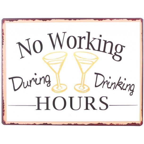 Barskilt - B12 - No working during drinking hours