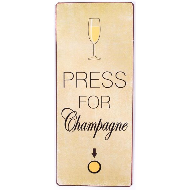 Barskilt - B38 - " Press for champagne "
