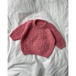 Petiteknit - Esther Sweater baby - Enkeltopskrift