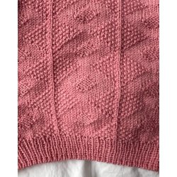 Petiteknit - Esther Sweater baby - Enkeltopskrift