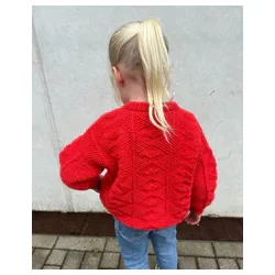 Petiteknit - Esther Sweater Junior - Enkeltopskrift