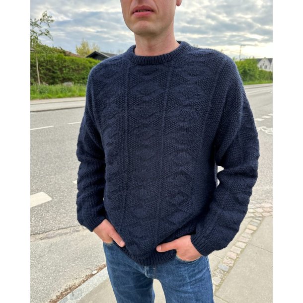 Petiteknit - Esther Sweater Man - Enkeltopskrift