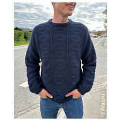 Petiteknit - Esther Sweater Man - Enkeltopskrift