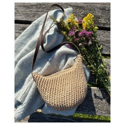 Petiteknit - For til Taske med rund bund - � 58 cm. Natur