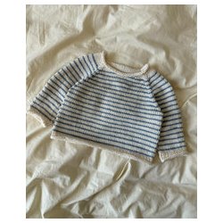 Petiteknit - Frankie Sweater Baby - Enkeltopskrift
