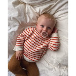 PetiteKnit - Friday Sweater Baby  - Enkeltopskrift