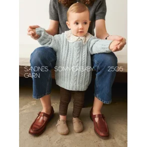 Enkeltopskrift / 2505 Sommerbaby / Nr. 05 - Caspian Sweater Baby