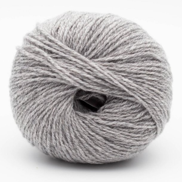 Kremke - Eco Cashmere Fingering Fv. 02 Lysgr Meleret