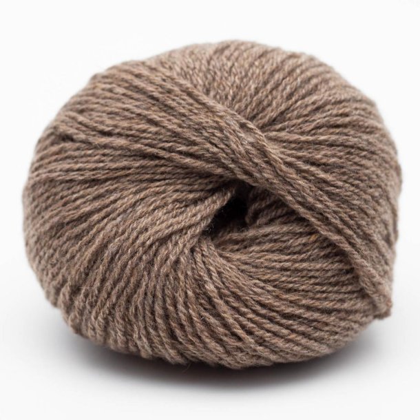 Kremke - Eco Cashmere Fingering Fv. 10 Lys Chokolade