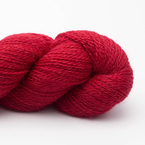 Kremke - baby Alpaca Lace Fv. 09 Kirsebr