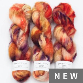 Fluffy Mohair Gradient Fv. 66 Natural Woman