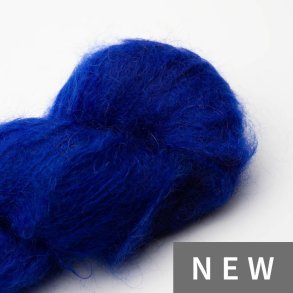 Fluffy Mohair Solids Hndfarvet 20 Cobalt