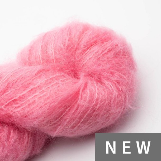 Fluffy Mohair Solids Hndfarvet 50 Chatterbox