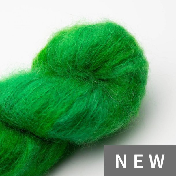 Fluffy Mohair Solids Hndfarvet 51 Evergreen